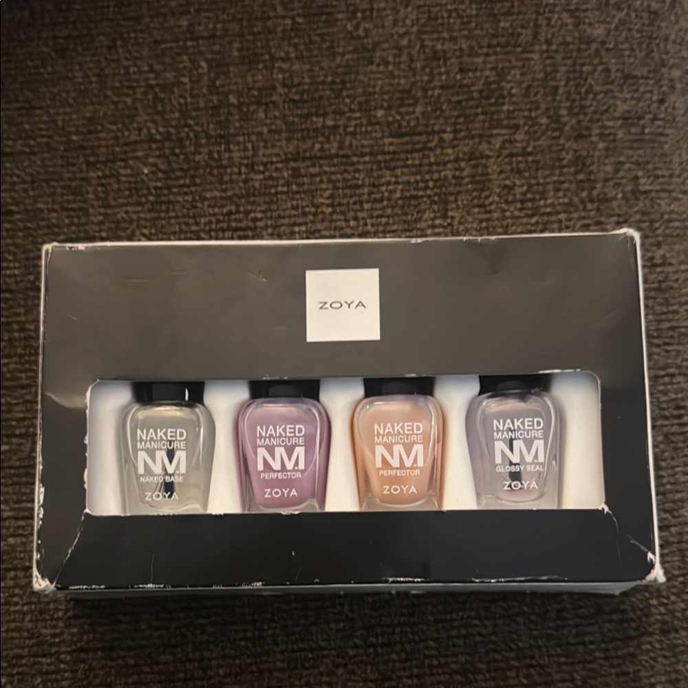 Zoya Hand & Foot Care Set Purple Tan